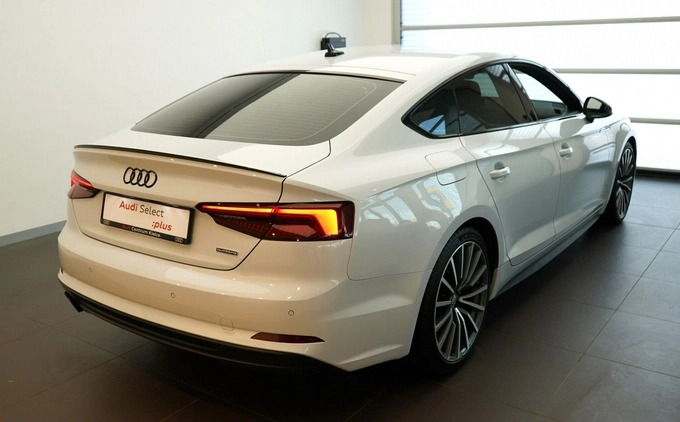 Audi A5 cena 179850 przebieg: 90295, rok produkcji 2019 z Rybnik małe 781